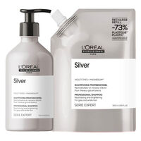 Duo-Nachf&uuml;llpackung Silver + Shampoo