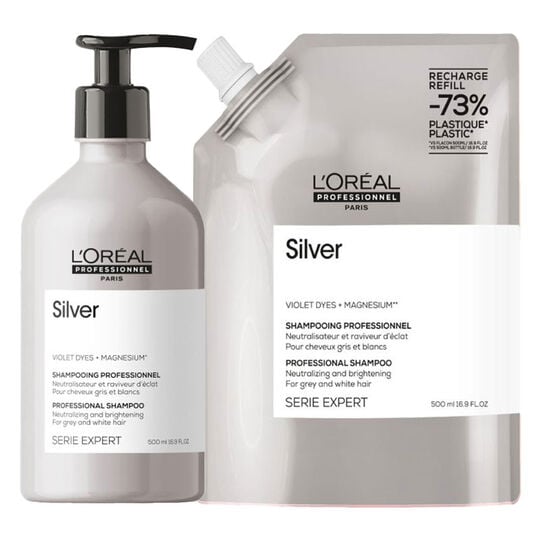 Duo-Nachf&uuml;llpackung Silver + Shampoo