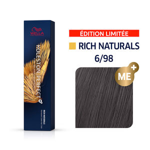 Permanente Haarfarbe Koleston Perfect Me+ 6/98 Dunkelblond Rauch Perl&eacute;