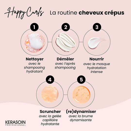 Set f&uuml;r krauses Haar Happy Curls