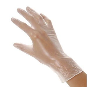 Schachtel mit 100 Vinylhandschuhen breit