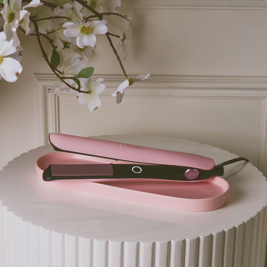 Haargl&auml;tter Gold, limitierte Auflage in Pink