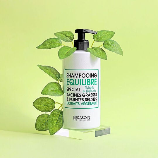 Shampoo f&uuml;r fettige Haarwurzeln und trockene Spitzen