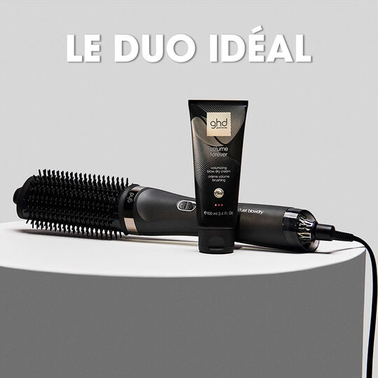 2-in-1-F&ouml;hnb&uuml;rste Duet Blowdry Schwarz