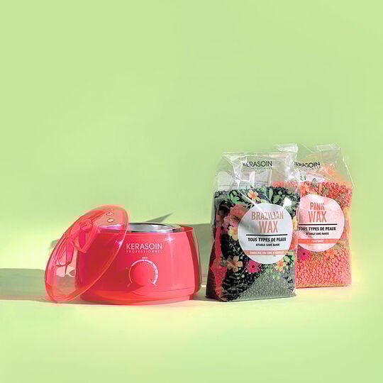 Einwegwachs ohne Streifen Pink Wax