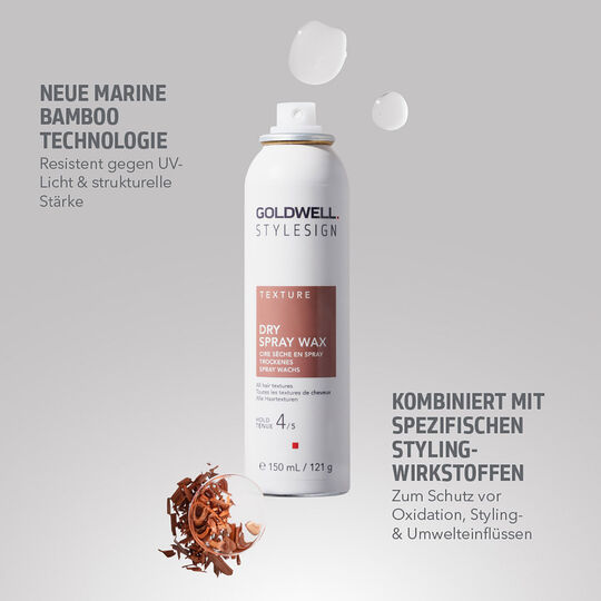 Trockenes Spray-Wachs Texture