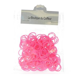 Mini-Gummib&auml;nder, 240er-Pack rosa