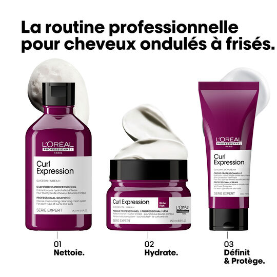 Die intensive Feuchtigkeitspflege-Routine Curl Expression