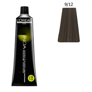 Inoa Haarfarbe ohne Ammoniak 9.12 Very Light Ash Blonde with Iridescent Highlights