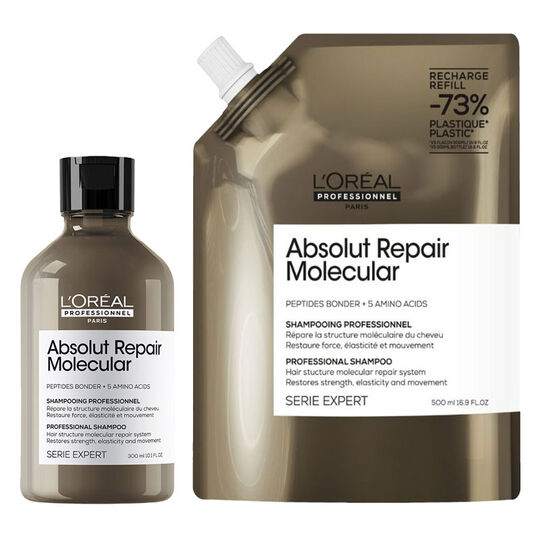 Nachf&uuml;llpack Absolut Repair Molecular + Shampoo