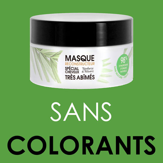 Natursortiment Rekonstruierende Maske f&uuml;r stark gesch&auml;digtes Haar