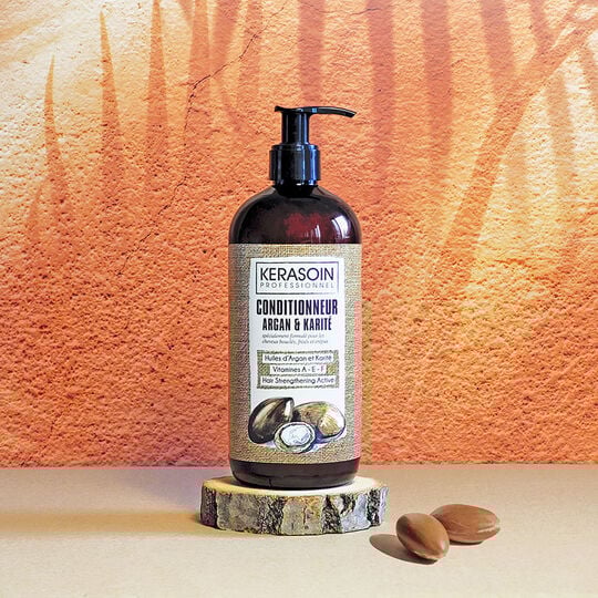 Conditioner f&uuml;r lockiges und krauses Haar Argan & Karit&eacute;