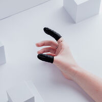 Fingerschutz 5Stk. schwarz