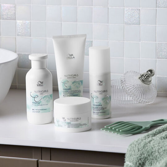 Mizellares Shampoo f&uuml;r lockiges Haar Nutricurls