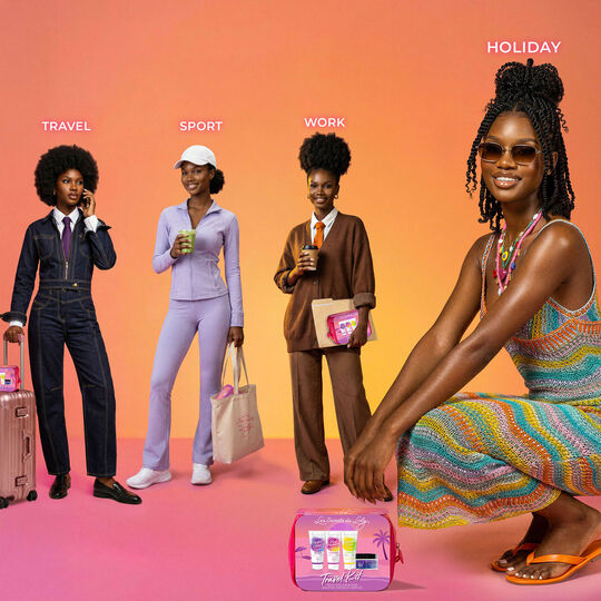 Reiseset f&uuml;r krauses Haar