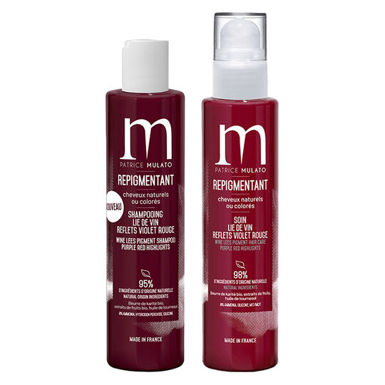 Repigmentierungsritual Shampoo + Pflege