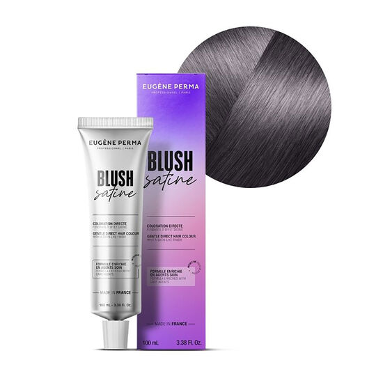 Direktf&auml;rbung &bdquo;Blush satine&ldquo; dunkles Stahlgrau