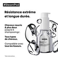 SteamPod 4 Gl&auml;tteisen- und Lockenstab-Set und Gl&auml;ttungspflege