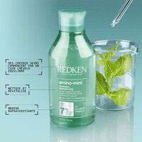 Shampoo f&uuml;r fettige Haarwurzeln und trockene Haarspitzen Amino Mint