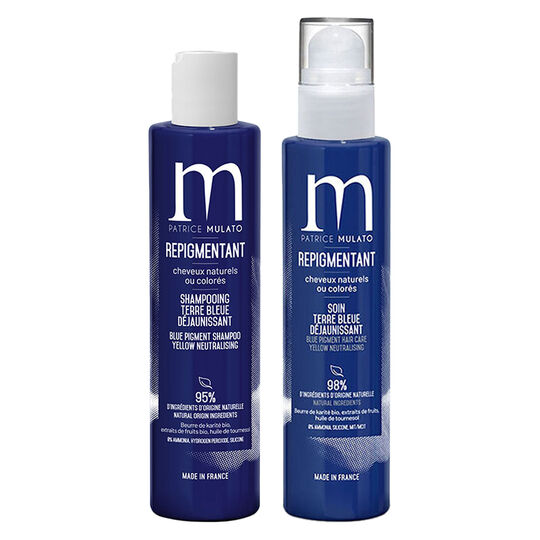Repigmentierungsritual Shampoo + Pflege