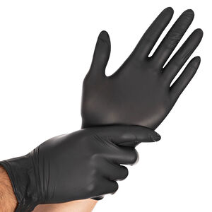 Nitril Handschuhe black/blue XL 100 Stk.