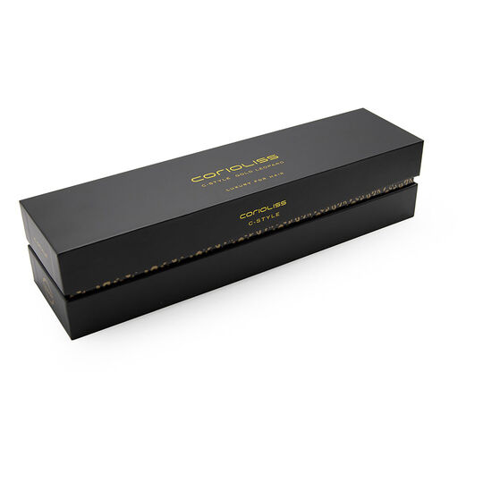 Haargl&auml;tter C-Style Digital Black Soft Touch Goldleopard