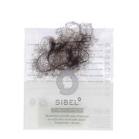 Unsichtbare Haarnetze x 2 braun