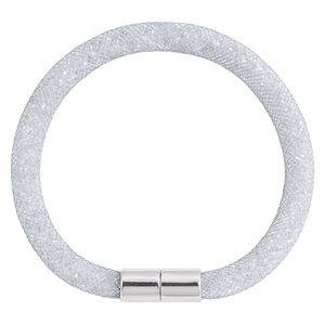 Rhinestone Mesh Bracelet