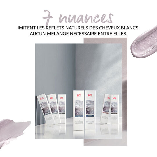 Haarfarbe f&uuml;r graues oder wei&szlig;es Haar True Grey