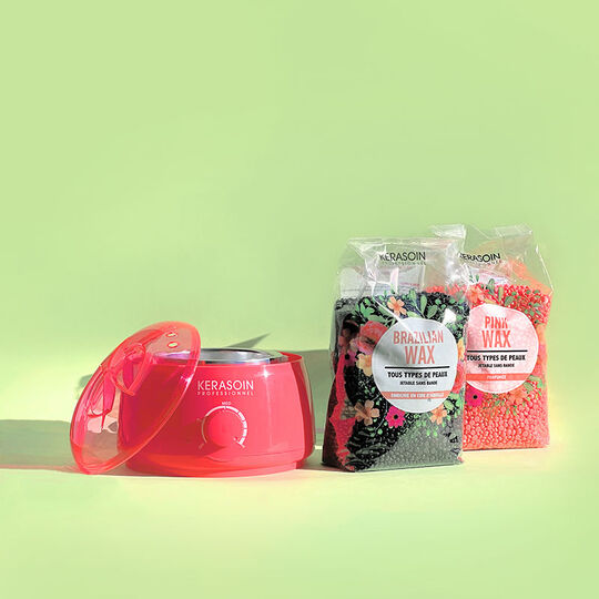 Einwegwachs ohne Streifen Pink Wax