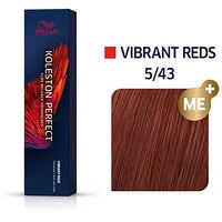 Permanente Haarfarbe Koleston Perfect Me+ 5/43 Hellbraun Kupfer Gold