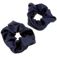 2 Satin-Haargummis