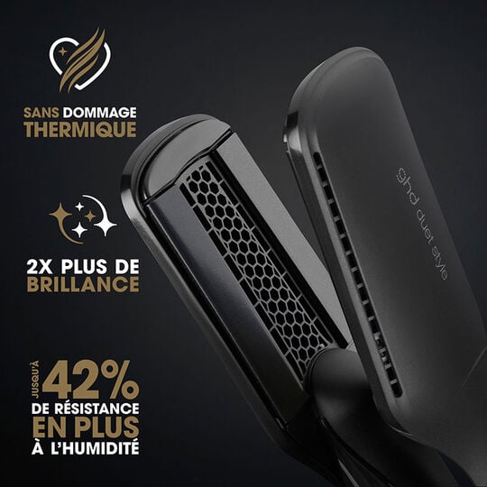 Exklusives Set mit Duet Style Gl&auml;tteisen und F&ouml;hn