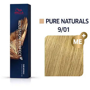 Permanente Haarfarbe Koleston Perfect Me+ 9/01 Sehrhellblond Natur Asch