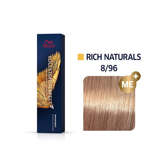 Permanente Haarfarbe Koleston Perfect Me+ 8/96 Hellblond Rauch Violett