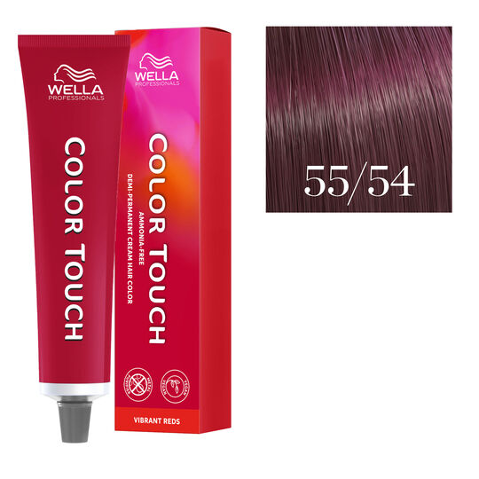 Semipermanente Coloration Color Touch 55/54 Hellkastanienbraun Mahagoni Kupfer Intensiv