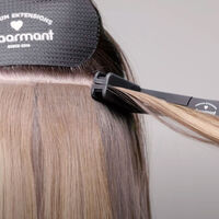 Tape In Extensions Invisible Echthaar 40cm Platin/Si