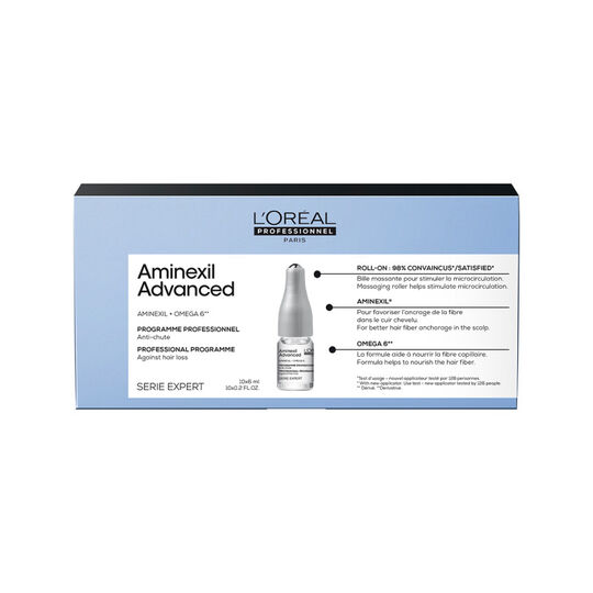 Aminexil-Behandlung gegen Haarausfall
