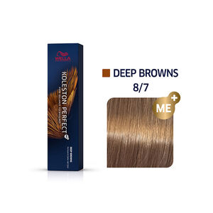 Permanente Haarfarbe Koleston Perfect Me+ 8/7 Hellblond Marron