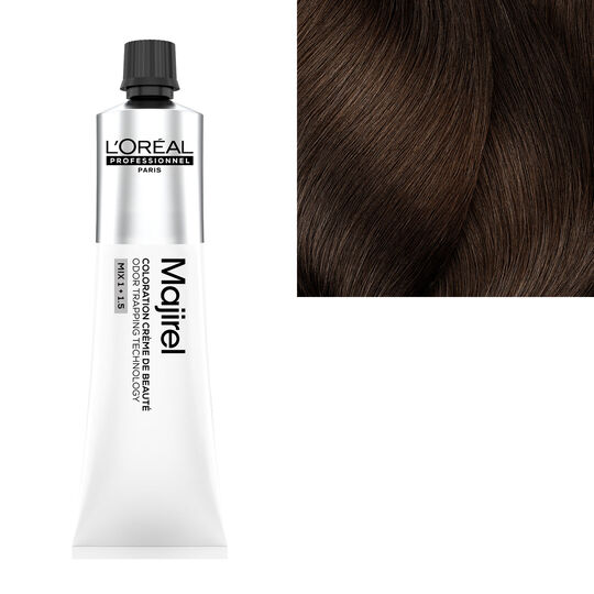 Majirel Sch&ouml;nheitscreme-Haarfarbe 5.35 Hellbraun Gold Mahagoni