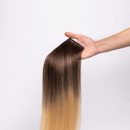 Tape In Extensions Ombre Echthaar 40cm