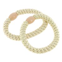 Metallfreie gewebte Haargummis