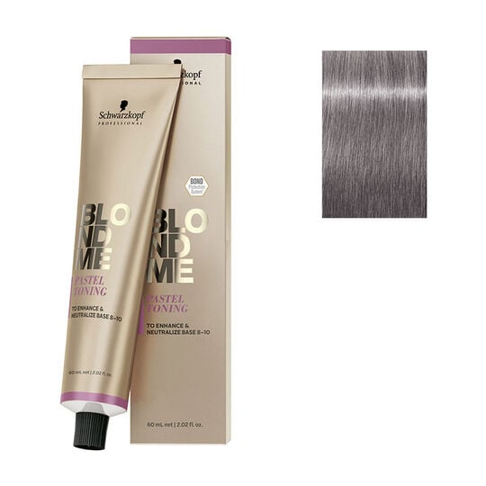 Blondme Blondierungscreme zum Nuancenanpassen Rauchblau Metallic