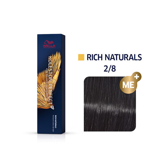 Permanente Haarfarbe Koleston Perfect Me+ 2/8 Blau&shy;schwarz