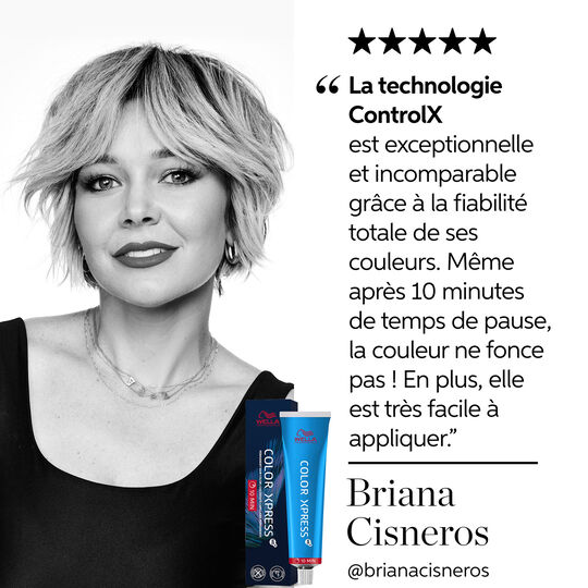 Permanente Haarfarbe Color Xpress 5/1 Hellkastanienbraun Asch