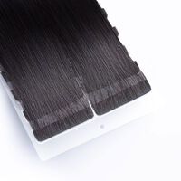 Tape In Extensions Invisible Echthaar 40cm 1B