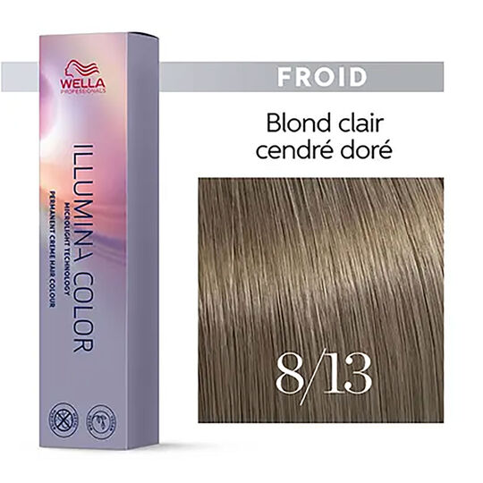 Illumina Color 8/13 Hellblond Asch Gold