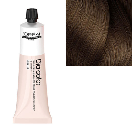 T&ouml;nung Haarfarbe Dia Color 7.13 Blond Asch Gold