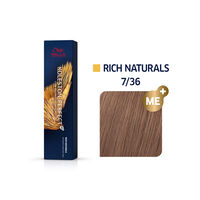 Permanente Haarfarbe Koleston Perfect Me+ 7/36 Blond Gold Violett