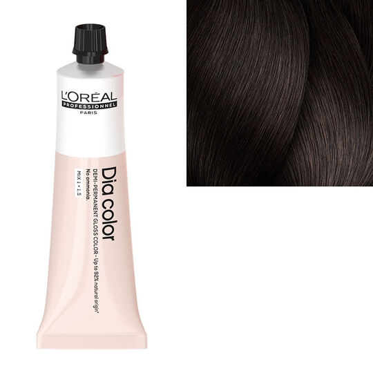 T&ouml;nung Haarfarbe Dia Color 5.18 Mocca-Asch Kastanienbraun Hell